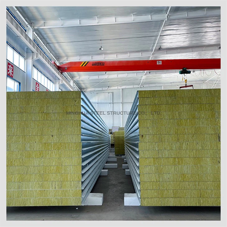	Metal Rock Wool Sandwich Wall Panel